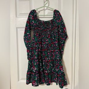 Girls Floral Crown and Ivy Dress